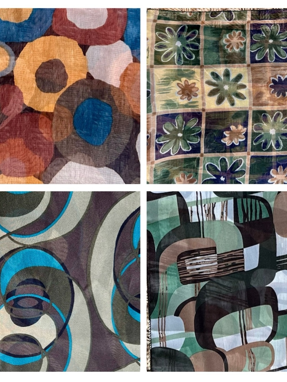 Four Scarf Bundle